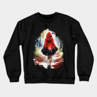 Red Riding Hood New Crewneck Sweatshirt